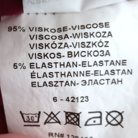 VENUS RED DRESS SZ.M/L EUC - Picture 7 of 7